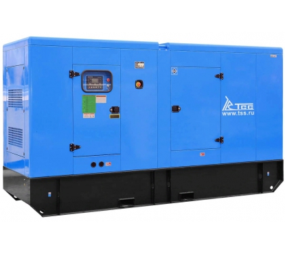 Дизельный генератор ТСС АД-250С-Т400-1РКМ11 (250кВт) в шумозащитном кожухе