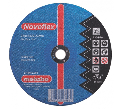 Круг отрезной Metabo саталь Novoflex 125x2,5 прямой А30