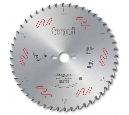 Пильный диск Freud LU2A 2500 D350 B/b3,5/2,5 d30 Z42 α15 WZ FT01 для массива, ДСП, фанеры