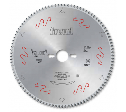 Пильный диск Freud LU4B 0300 D250x2.2x30 Z=100 WZ/FZ для плексигласа, пластика
