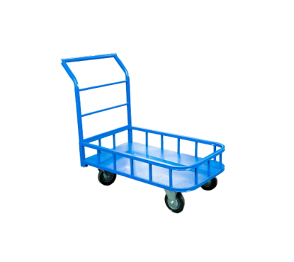 Тележка платформенная TOR ТП-МБ (500х800) с бортами (колеса 125мм)