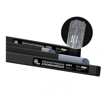 Прутки алюминиевые БАРС AlSi5 ф 4,0 мм (1000 мм, аналог СВ-АК5)