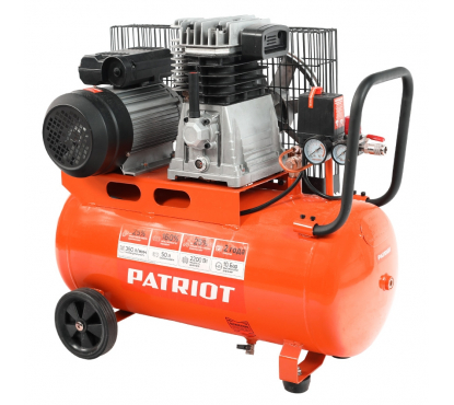 Поршневой ременной компрессор PATRIOT PTR 50-360I