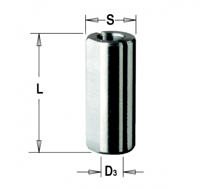 Втулка СМТ для сверла спирального в патрон D=3,5 S=10x23