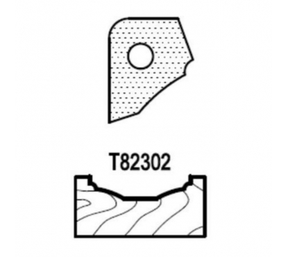 Нож профильный для фасадов (T82302) для 1473231212 Rotis 744.T82302