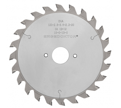 Диск пильный алмазный PCD SAGEDOKTOR (D180 B4.4-5.6 b3.2 d45 Z30 BQ10) для станков Holzma