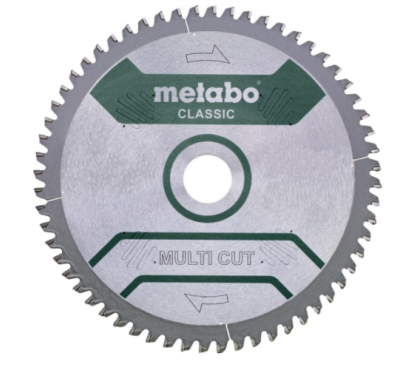 Диск пильный 160x20 42 FZ/TZ 10°/B Metabo MultiCutClassic 628658000