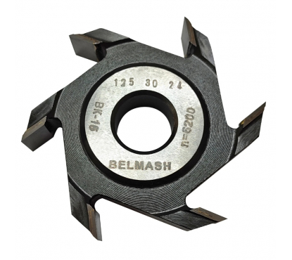 Фреза пазовая, BELMASH 125х30х24 мм