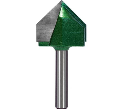 Фреза профильная для фасадов D32xH25xL68 V=90° GREENCUT BX11290