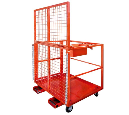 Монтажная платформа универсальная для вилочных погрузчиков 1200х1000х1200 мм