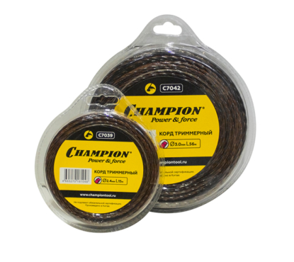  Корд трим.CHAMPION Magic 3.0мм*168м (витой квадрат)