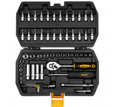 Набор инструментов для авто DEKO DKMT57 в чемодане (57 предметов)
