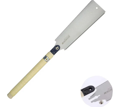 Ножовка Рёба для универсального пиления древесины 250 мм шаг (18/9 TPI)	