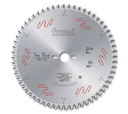 Пильный диск Freud LU3B 0300 D303x3,2x30 Z=60 HZ/DZ для ламинаты с абразивным и твердым покрытием