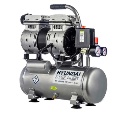 Компрессор безмасляный HYUNDAI НYC 14206LMS поршневой, бесшумный. Компрессор безмасляный HYUNDAI НYC 14206LMS поршневой, бесшумный.