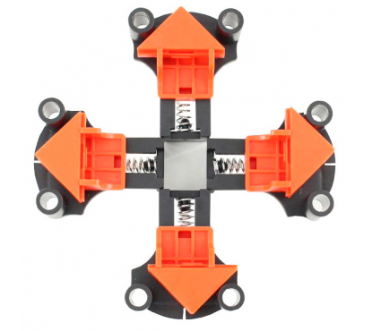 Набор из 4-х зажимов Woodwork CLM-003 для соединения под углом 60° 90° 120°