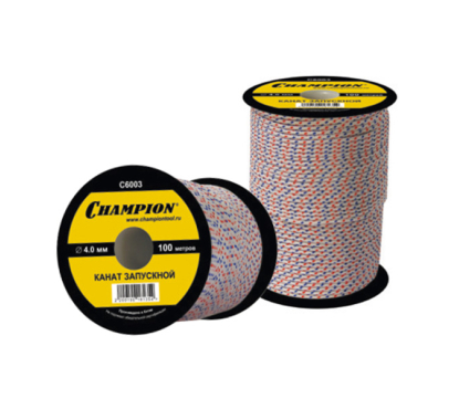 Канат запускной CHAMPION 4,5мм x 100м, C6004