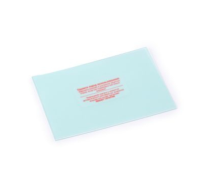 Поликарбонатное стекло внутреннее 100х70мм для маски Корунд-Х PRO