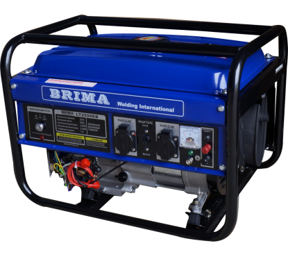 Электрогенератор бензиновый BRIMA двиг. Технология "HONDA" с возд.охлаждением LT 2500 EB