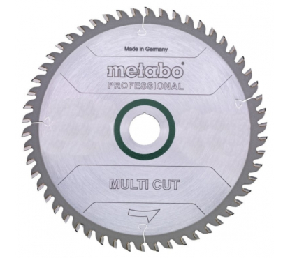 Диск пильный 165x20 54FZ/TZ 5° Metabo MultiCutProf 628293000