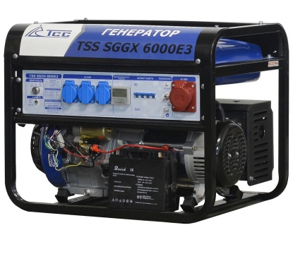 Бензогенератор TSS SGGX 6000 E3
