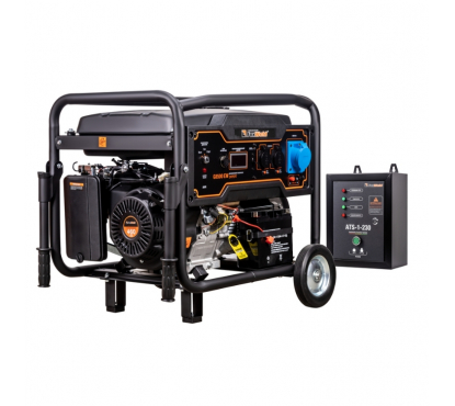 Бензиновый генератор FoxWeld Expert G8500 EW в компл. с блоком автоматики