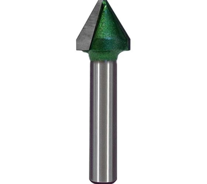 Фреза профильная для фасадов D16xH15xL55 V=60° GREENCUT BX11276