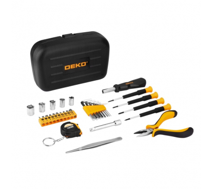 Набор инструментов для дома DEKO TZ32 в чемодане (32 предмета)