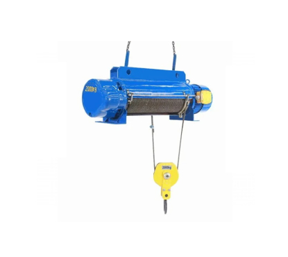 Таль стационарная на лапах 10т 12м 380В электрическая канатная TOR CD