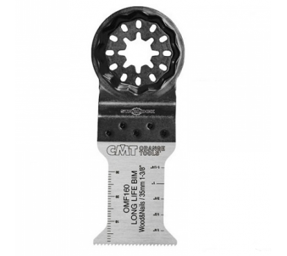Погружное пильное полотно CMT 30 мм для металла (50 шт) STARLOCK OMF157-X50