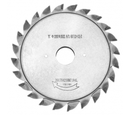 Диск пильный подрезной Leuco DIA 120х2,8-3,8х50, Z=12+12, ES для Altendorf