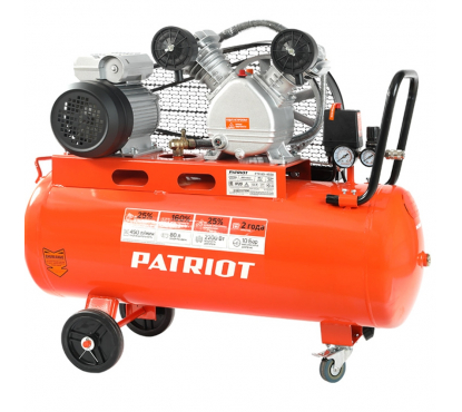 Поршневой ременной компрессор PATRIOT PTR 80-450A