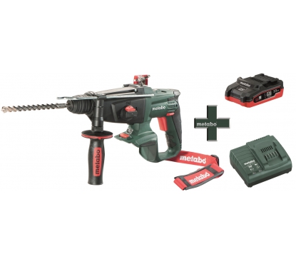 Аккумуляторный перфоратор Metabo KHA 18 LTX + 3.5 Ач LiHD + ЗУ ASC30-36