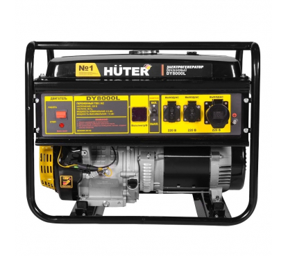 Бензиновый/газовый генератор Huter DY8000L
