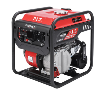Генератор бензиновый инверторный P.I.T. PGE3700-G1 (3,7/3,5 кВт, 223см³, 4 такт, 2х220В, 12В, 15А)