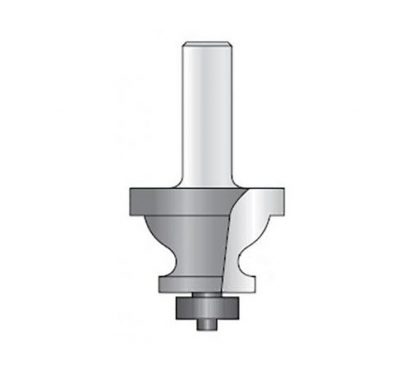Фреза Dimar 1560539 карниз барокко R4 со ступенью D40x27 L76 хвостовик 12