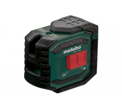 Линейный лазерный нивелир Metabo KLL 2-20 (крест+2вертик.точк)