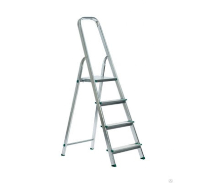 Стремянка алюминиевая односторонняя TOR SL4 Стремянка алюминиевая односторонняя TOR SL4