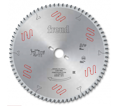 Диск пильный Freud LU5A 3000 (D550 B4,2 b3,5 d30 Z132) для алюминия и цветных металлов