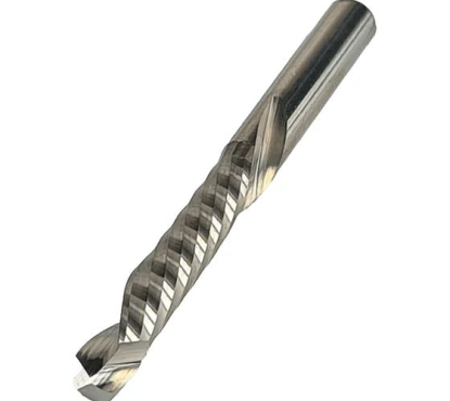 Фреза спиральная для ЧПУ однозаходная компрессионная D=4x22x45 S=4 Greencut GC4024
