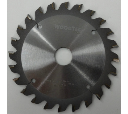 Пила подрезная коническая Woodtec (125х22х3.1-4.3 Z=24) KON