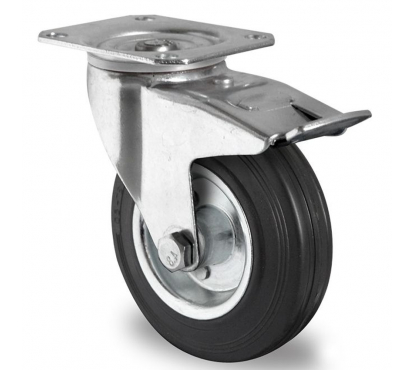 Комплект колес 160 мм для телег TOR ТП (2 пов, 2 не пов.)