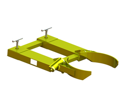 Навеска на вилы для одной металлической бочки NVPBS-1