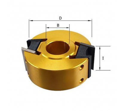 Фреза насадная универсальная с ограничителями D=93x32x40 Rotis 160933240NF