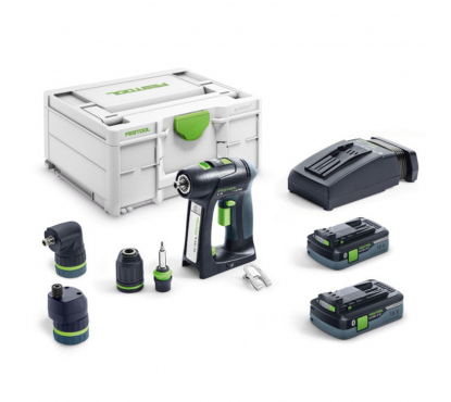 Дрель-шуруповёрт аккумуляторная FESTOOL C 18 HPC40 I-Set