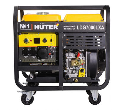 Электрогенератор дизельный Huter LDG 7000LXА