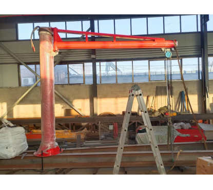 Кран консольный поворотный ручной TOR PSJ43050 500 кг, высота 4 м, стрела 3 м Кран консольный поворотный ручной TOR PSJ43050 500 кг, высота 4 м, стрела 3 м