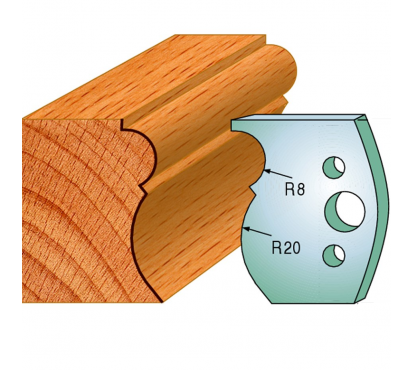 Комплект из 2-х ножей CMT 50x4 SP 690.502