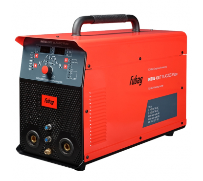 Инвертор сварочный FUBAG INTIG 400 T W AC/DC PULSE, горелка FB TIG 450W 4m, переходник, модуль охлаждения, тележка