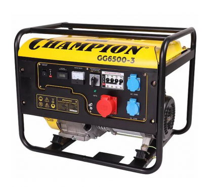 Генератор бензиновый CHAMPION GG6500-3